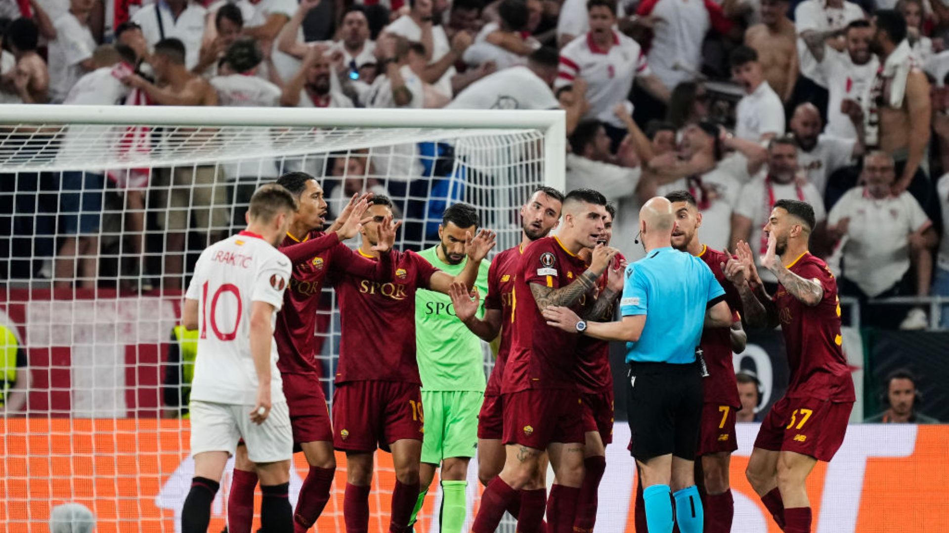 Sevilla vs. Roma. Final Europa League 22-23
