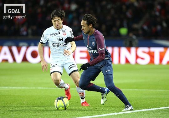 프랑스 리그앙에서 활약 중인 권창훈(좌측), 네이마르(우측). 사진=게티이미지