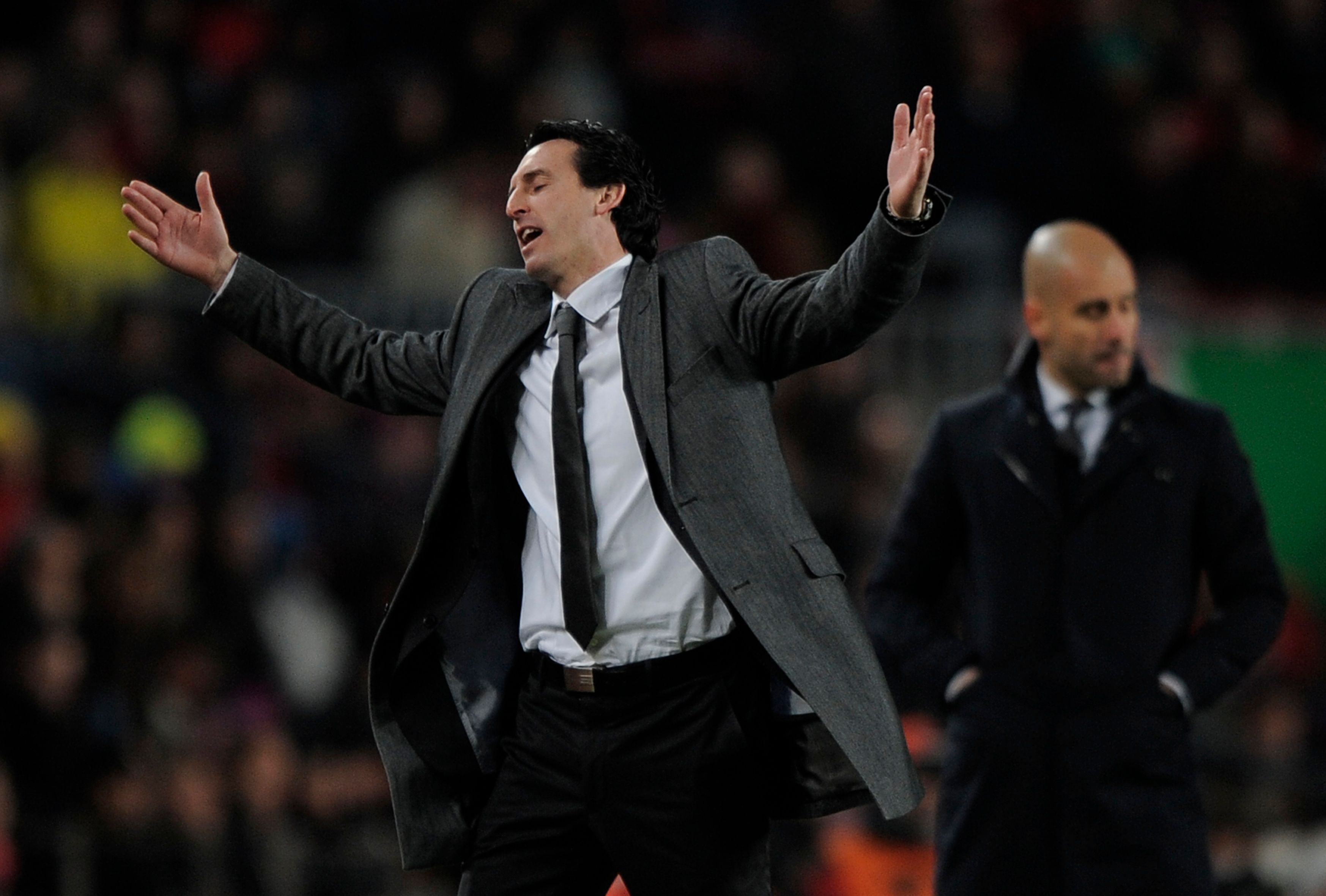Barcelona Valencia Unai Emery Pep Guardiola 02/08/12