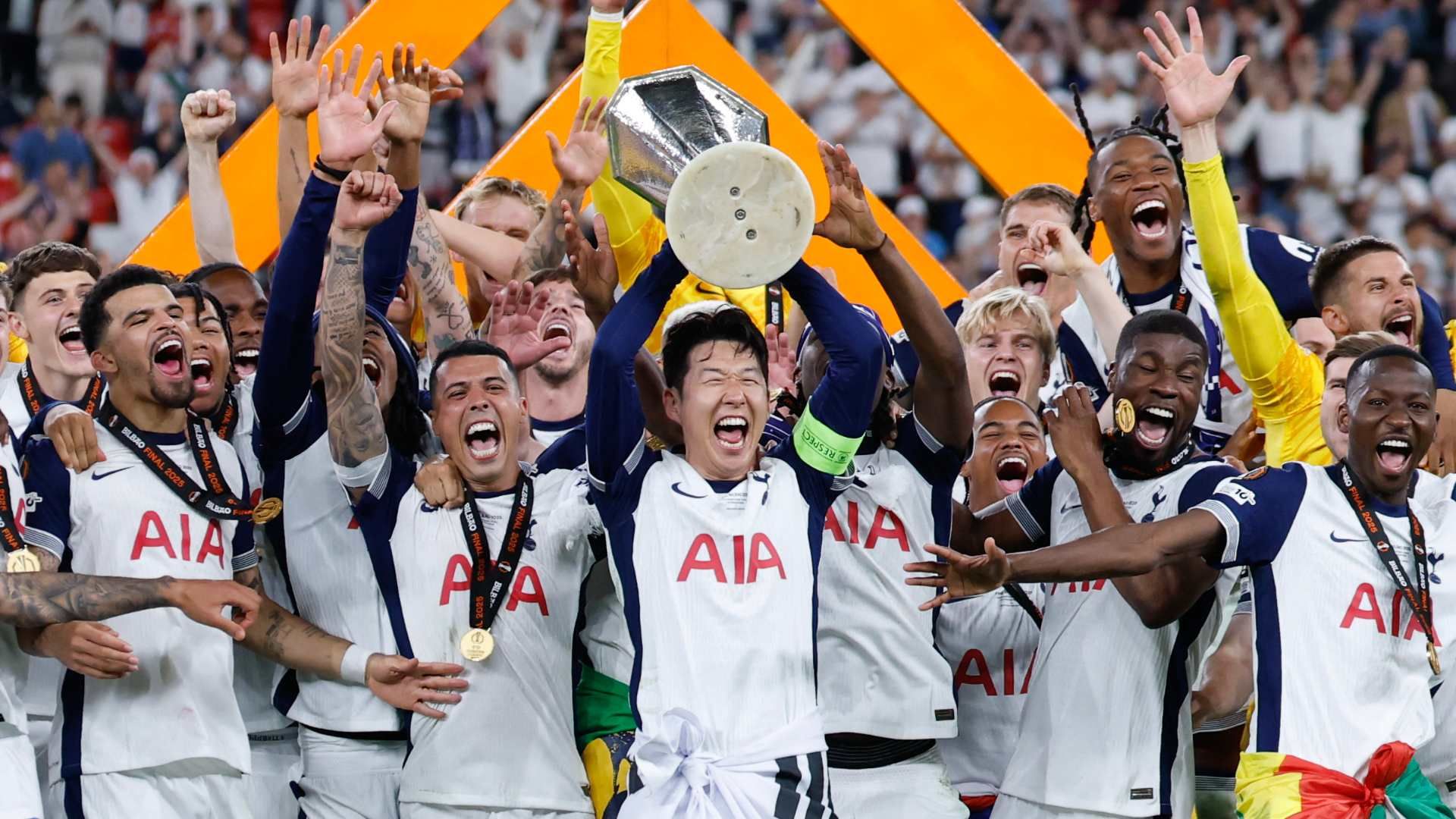 Biggest club in north London?! Tottenham star aims pointed dig at rivals Arsenal in wake of Europa League triumph | Goal.com UK
