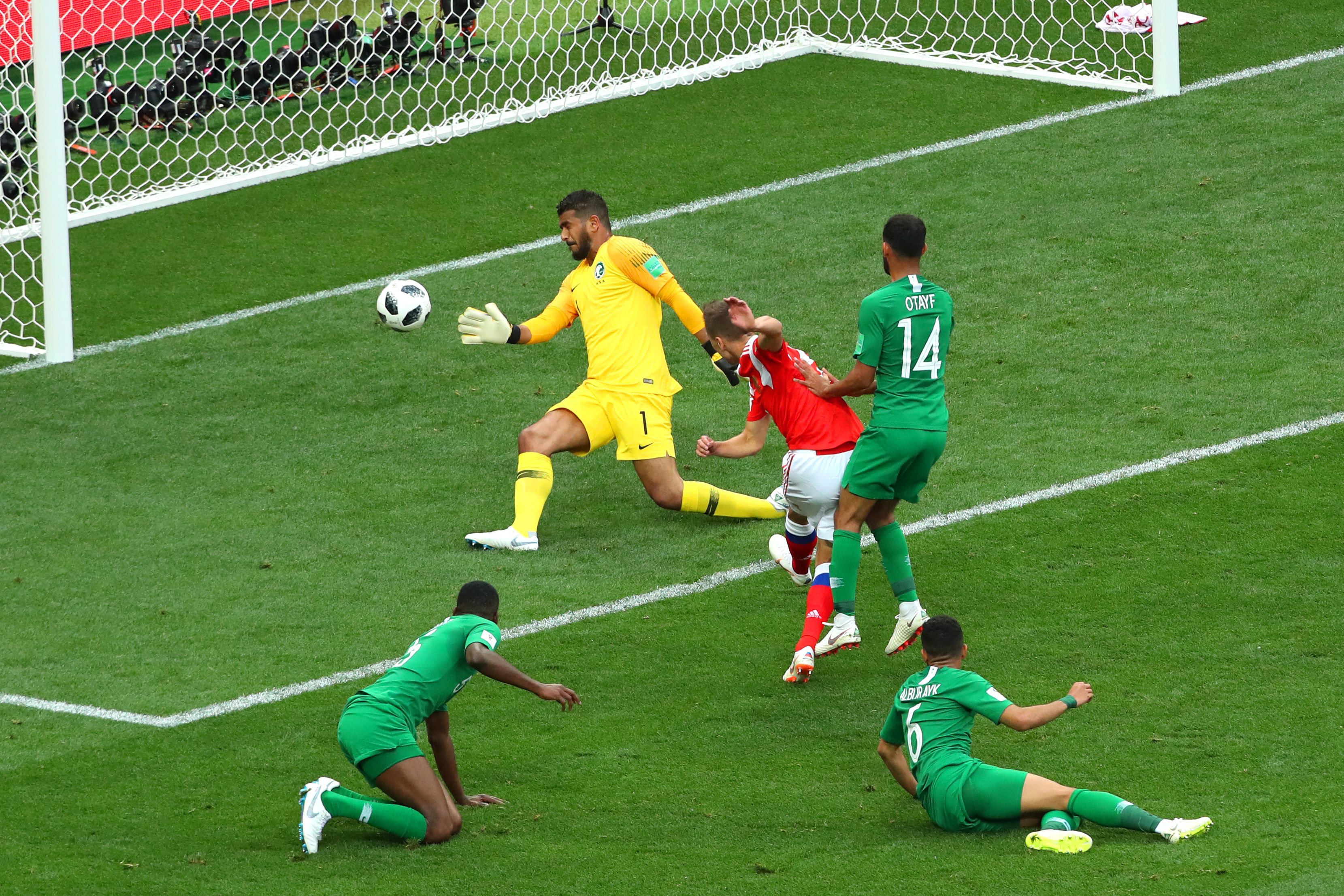 Russia 3-0 Saudi Arabia World Cup 2018