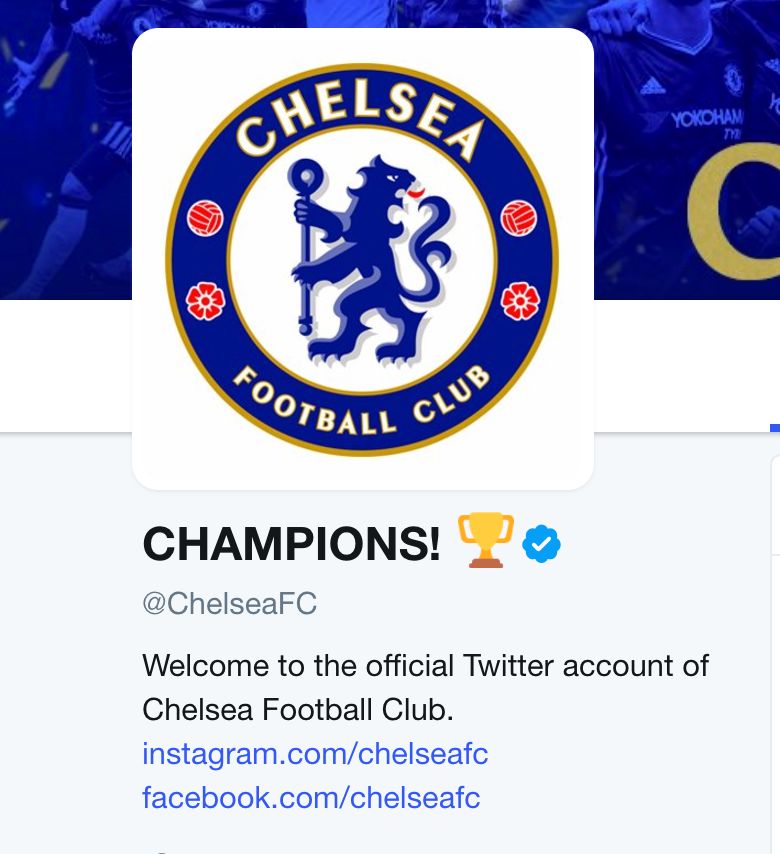 Screen Twitter Chelsea