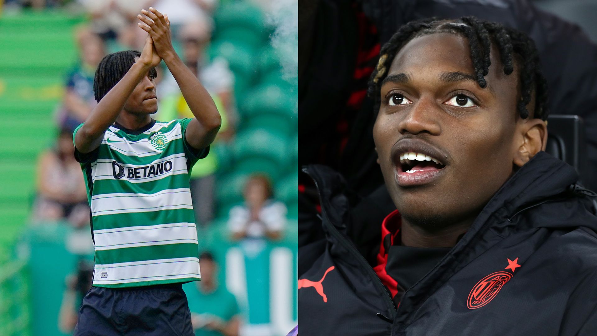 Youssef Chermiti Rafael Leao