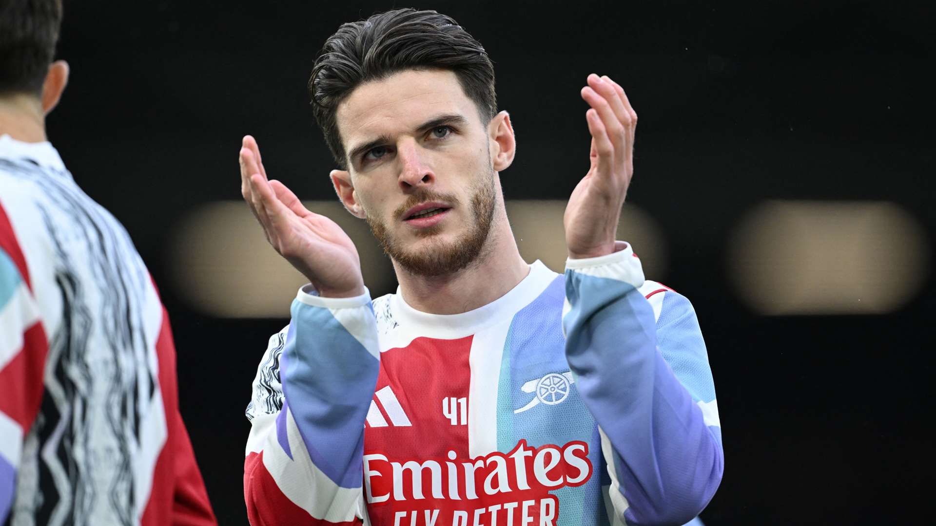 Declan Rice Arsenal Fulham 2024-25