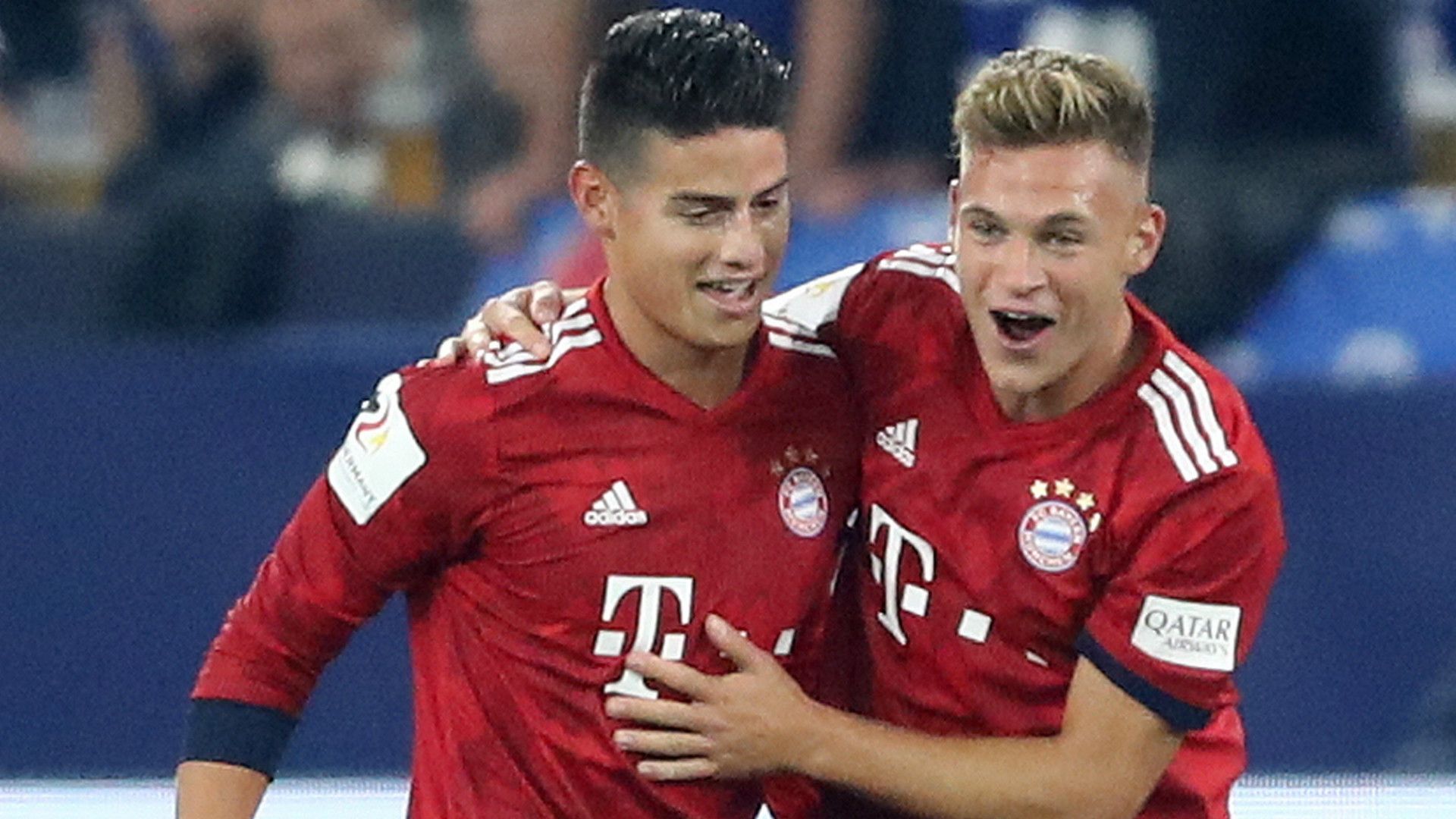 JAMES RODRIGUEZ JOSHUA KIMMICH BAYERN MÜNCHEN