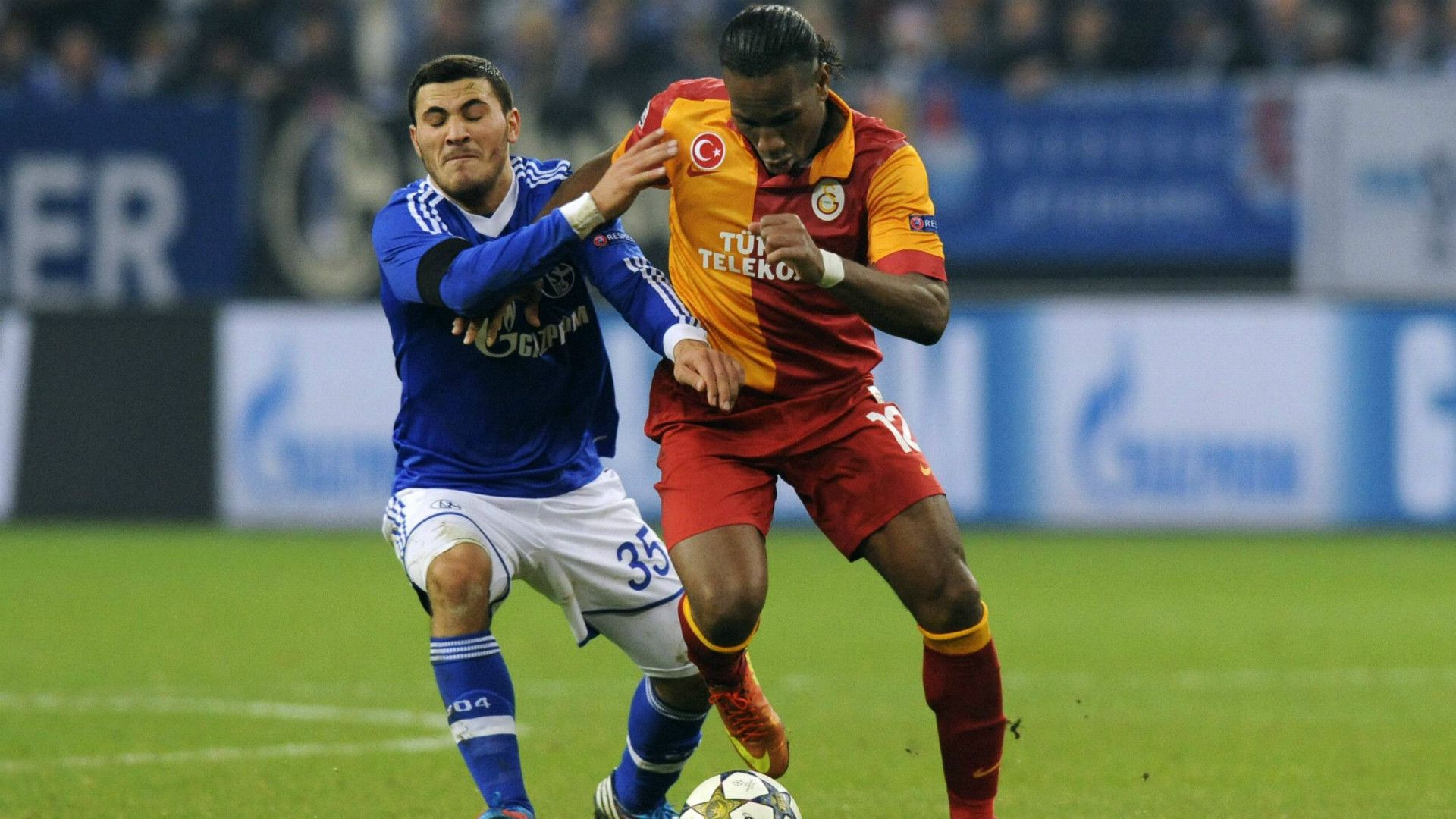 ONLY GERMANY Sead Kolasinac Didier Drogba Schalke Galatasaray