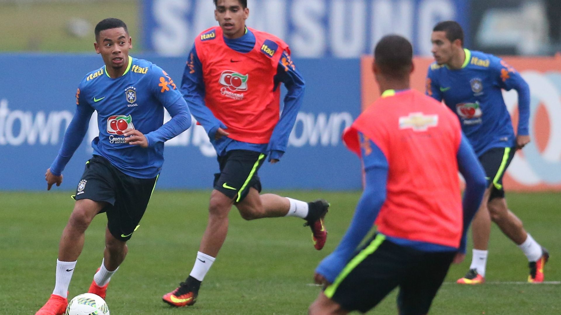 Gabriel Jesus Brasil Seleção Olimpíada Rio Teresópolis