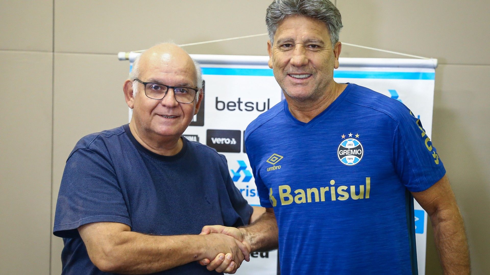 Bolzan Renato Gaúcho Portaluppi Grêmio 05 03 2021