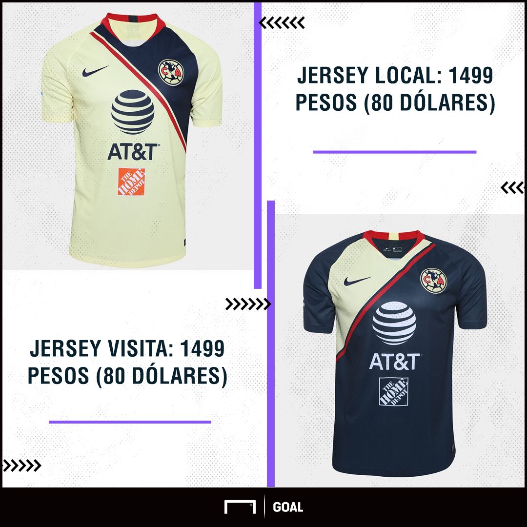 América jerseys