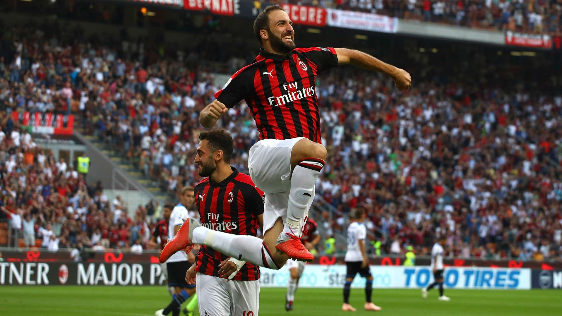 Milan Atalanta Higuain
