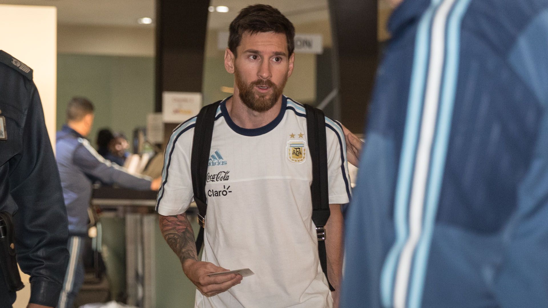 Lionel Messi Argentina Football Team in Singapore