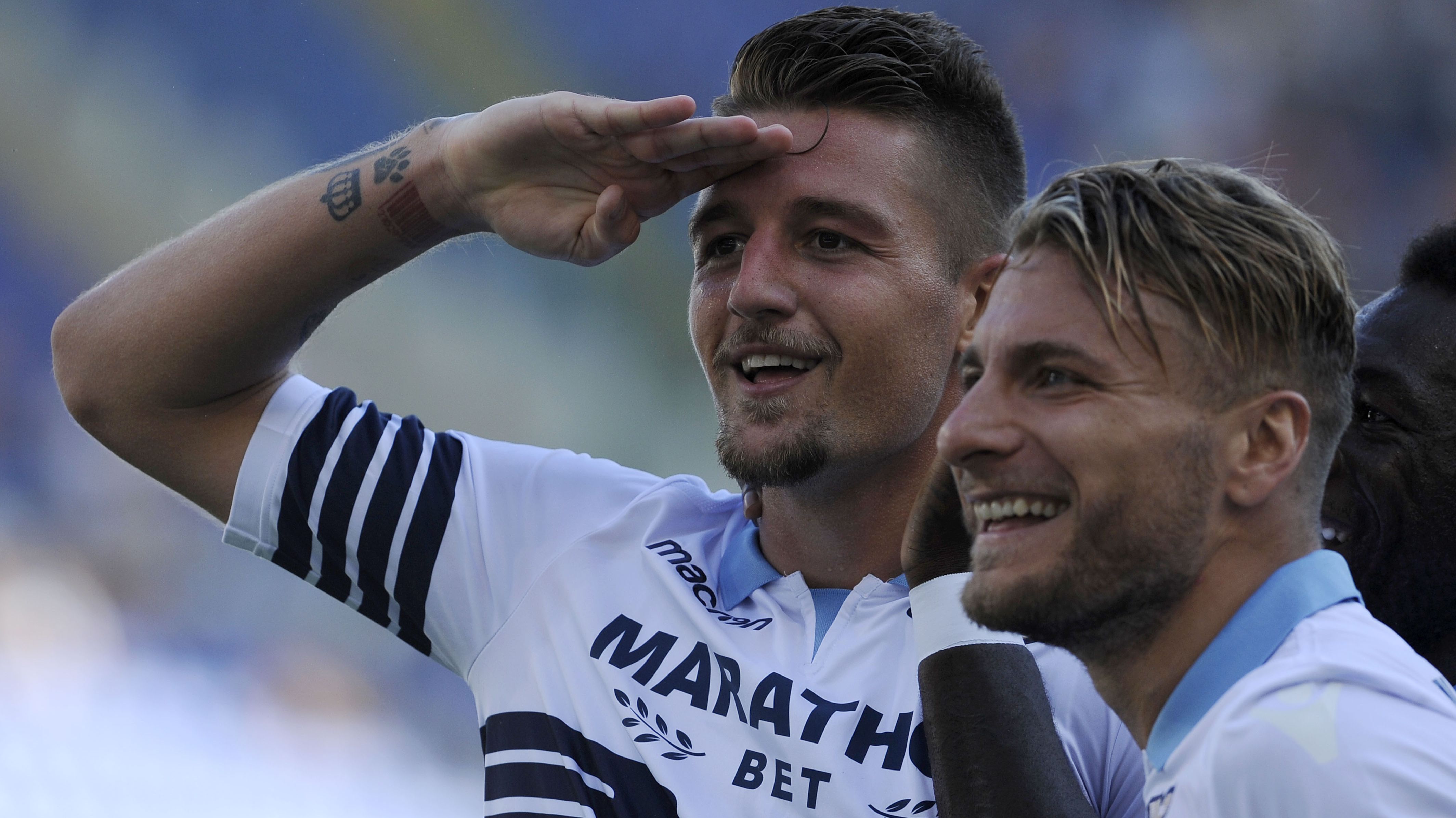 Immobile Milinkovic-Savic Lazio