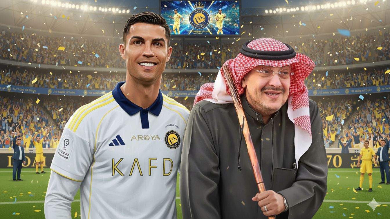 Cristiano Ronaldo Khaled bin Fahd Al Nassr GOAL Only