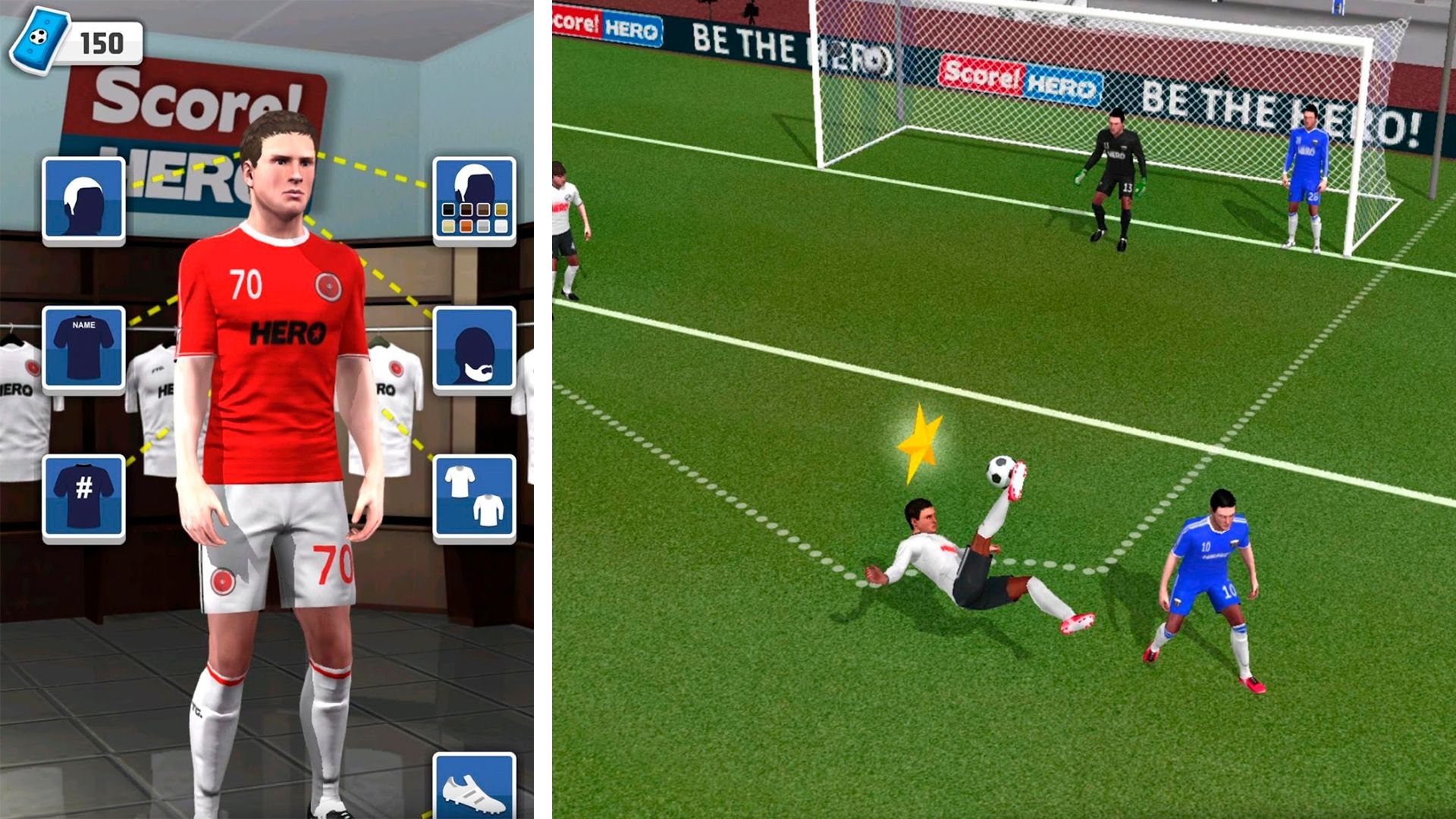 Score! Hero - Jogos de futebol para celular