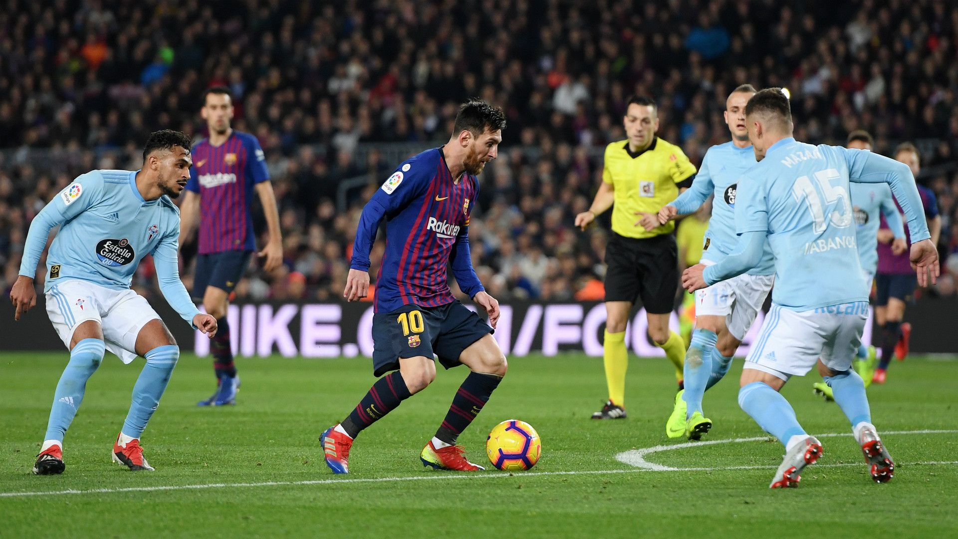 MESSI MAZAN BARCELONA CELTA LALIGA