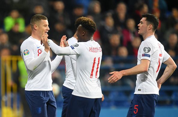 Ross Barkley & Callum Hudson-Odoi & Michael Keane