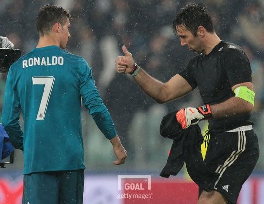 ronaldo buffon