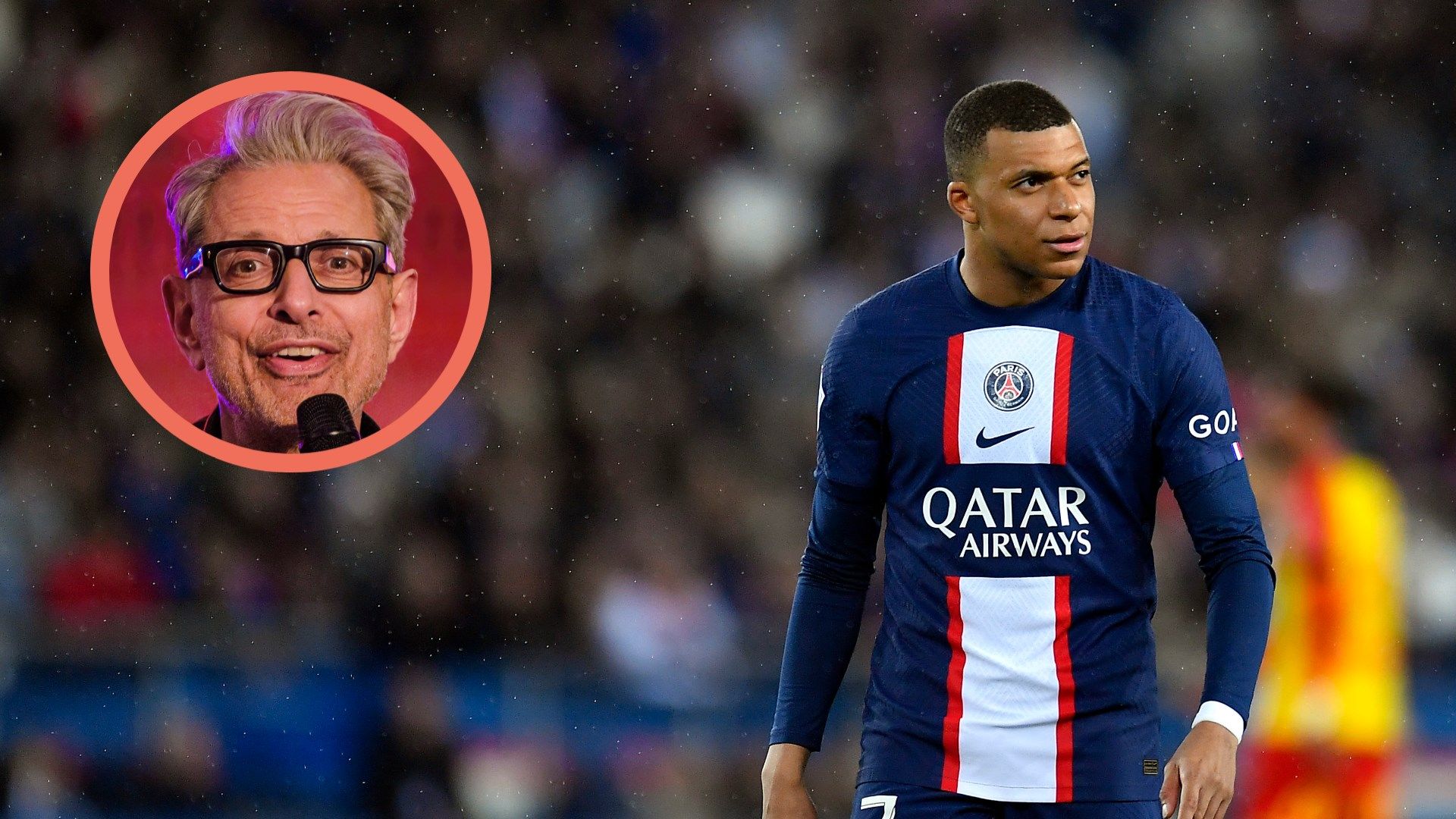 Kylian Mbappe Jeff Goldblum