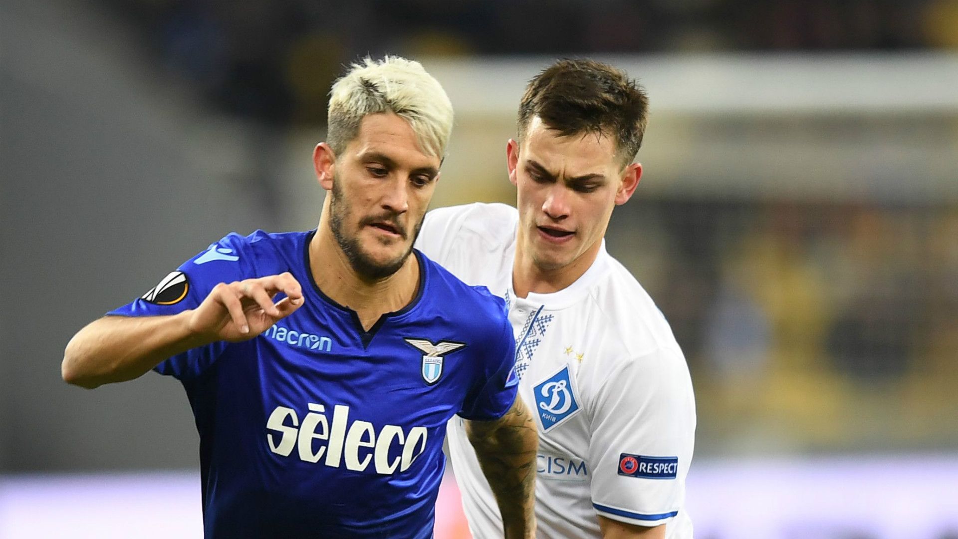 Luis Alberto, Volodymyr Shepeliev, Dynamo Kiev, Lazio, Europa League, 15032018