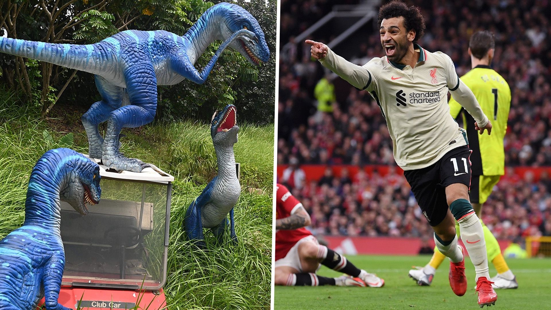 Velociraptors Jurassic Park Mohamed Salah Liverpool