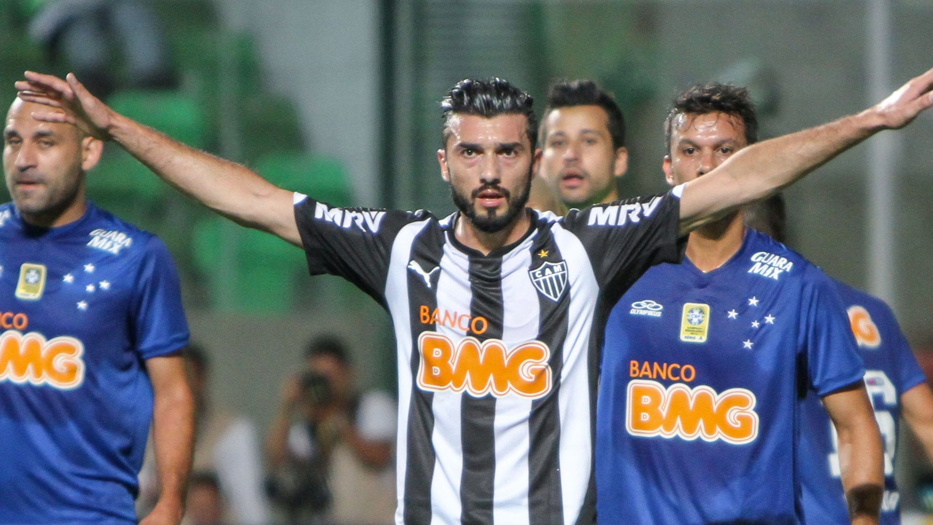 Jesus Dátolo, pelo Atlético-MG contra o Cruzeiro na Copa do Brasil de 2014