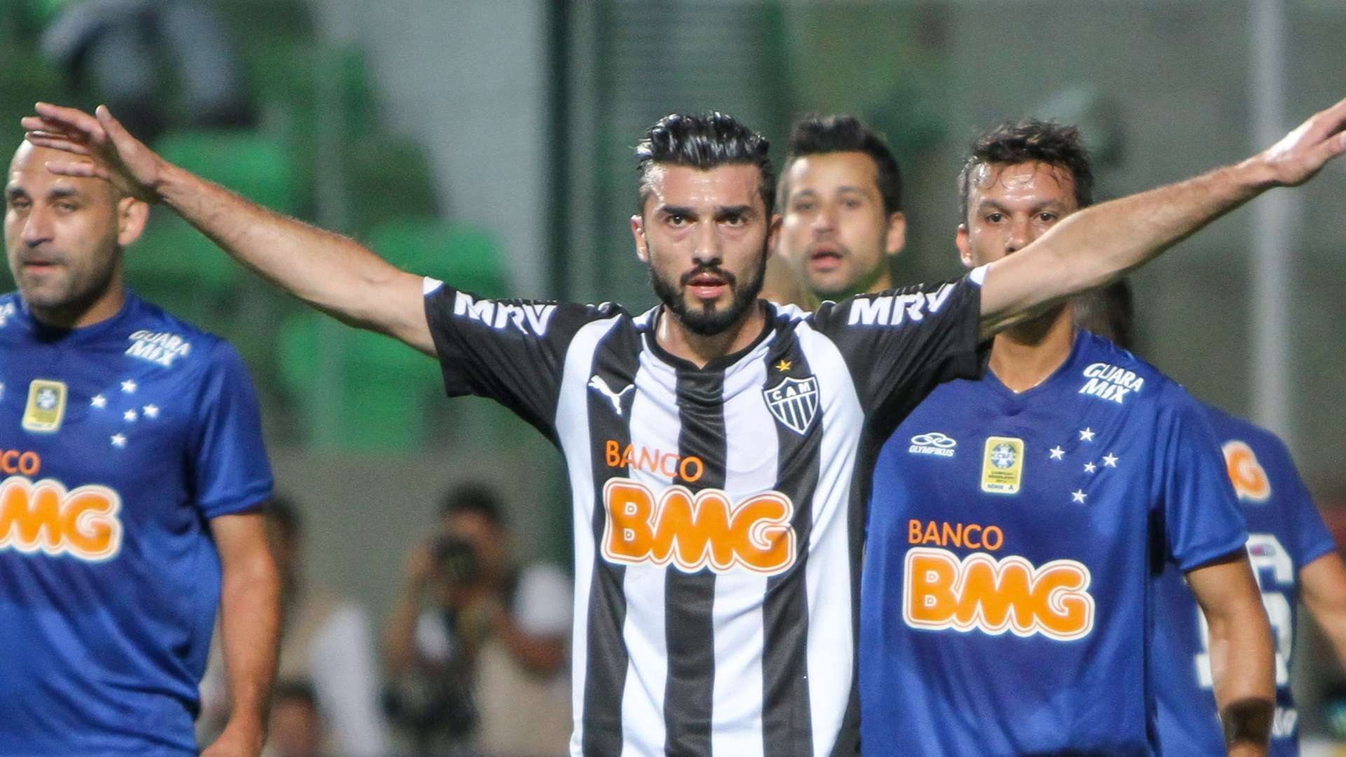 Jesus Dátolo, pelo Atlético-MG contra o Cruzeiro na Copa do Brasil de 2014