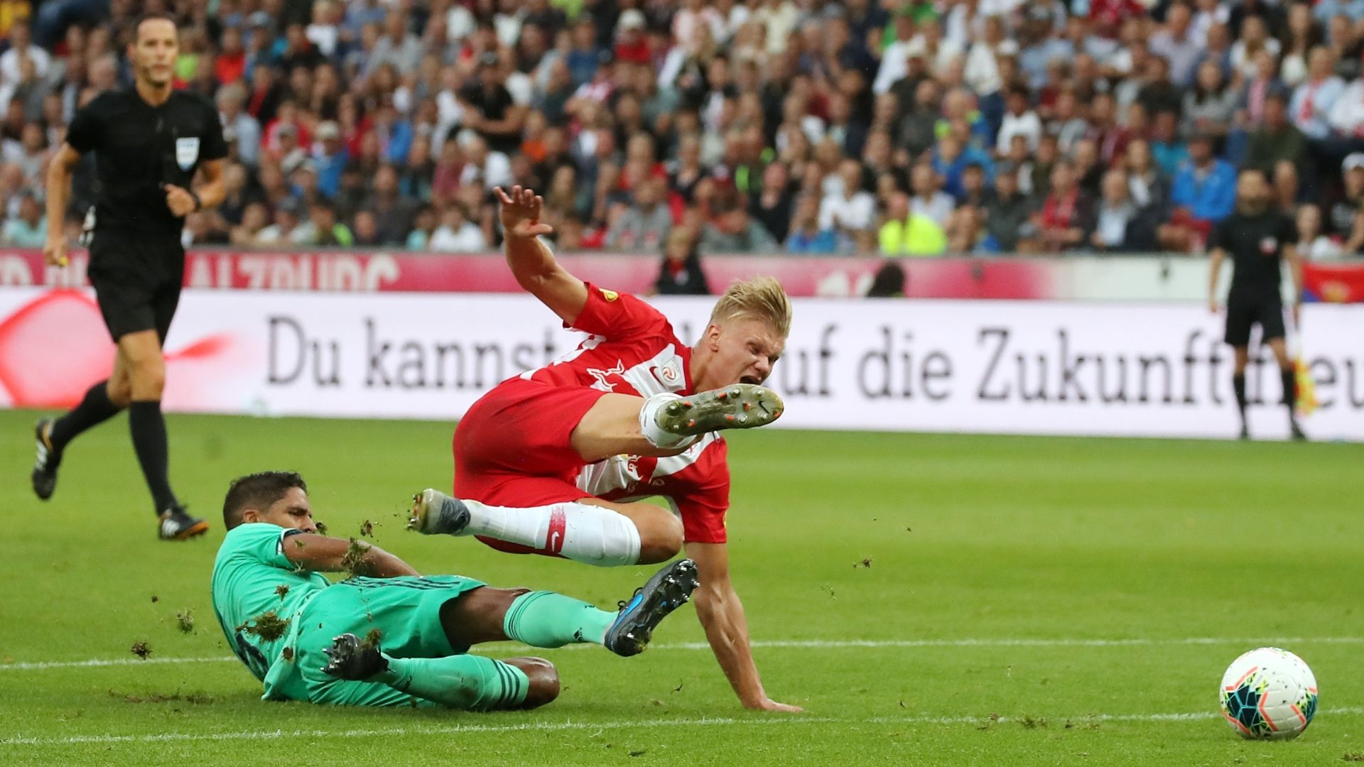 Haaland Salzburgo Real Madrid Amistoso 20219