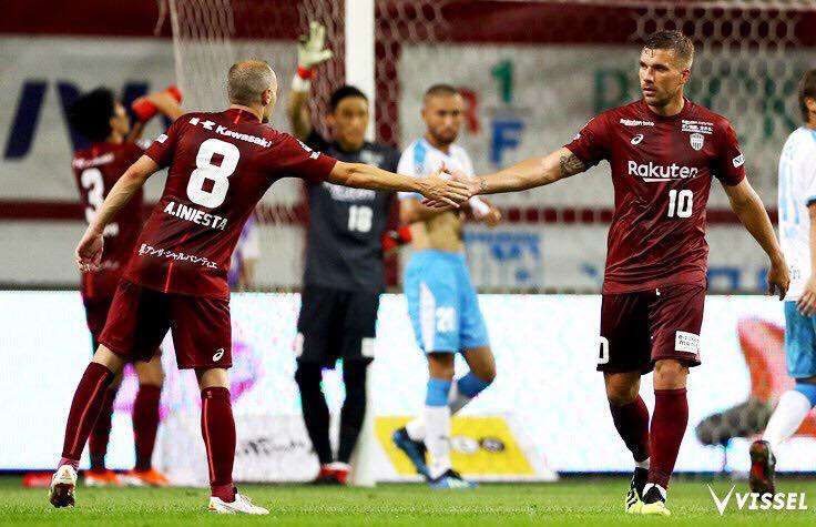 Andrés Iniesta & Lukas Podolski - Vissel Kobe 2018