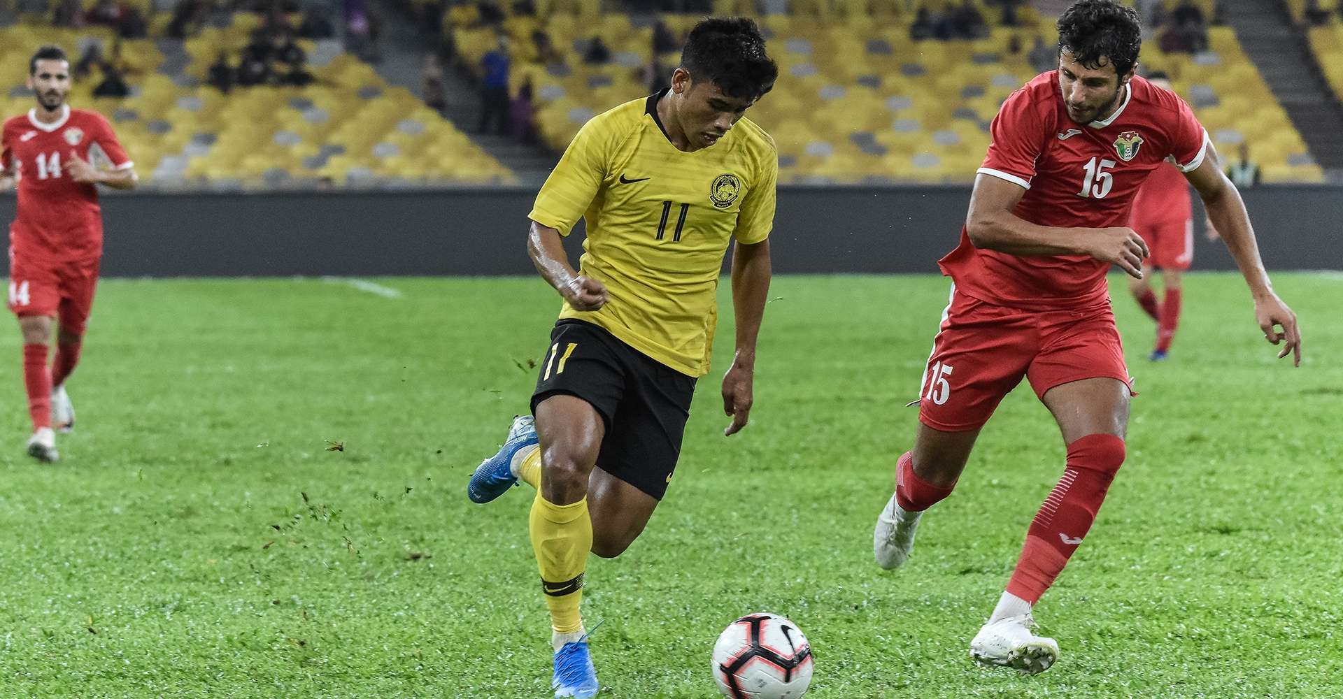 Safawi Rasid, Malaysia v Jordan, Friendly, 30 Aug 2019