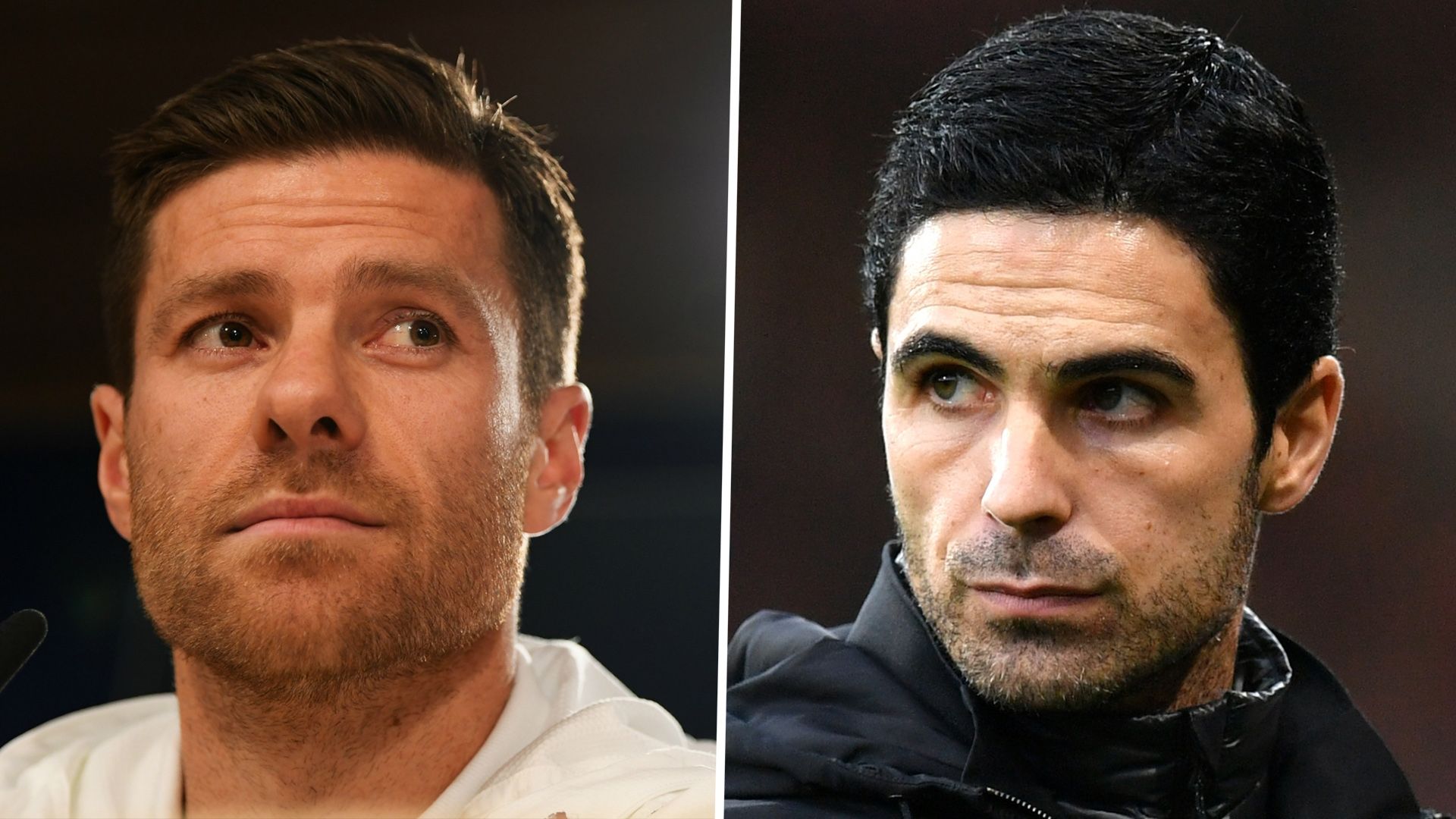 Xabi Alonso Mikel Arteta GFX