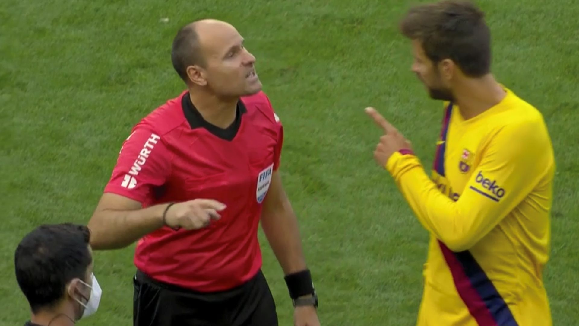 Valladolid Barcelona Pique Mateu Lahoz