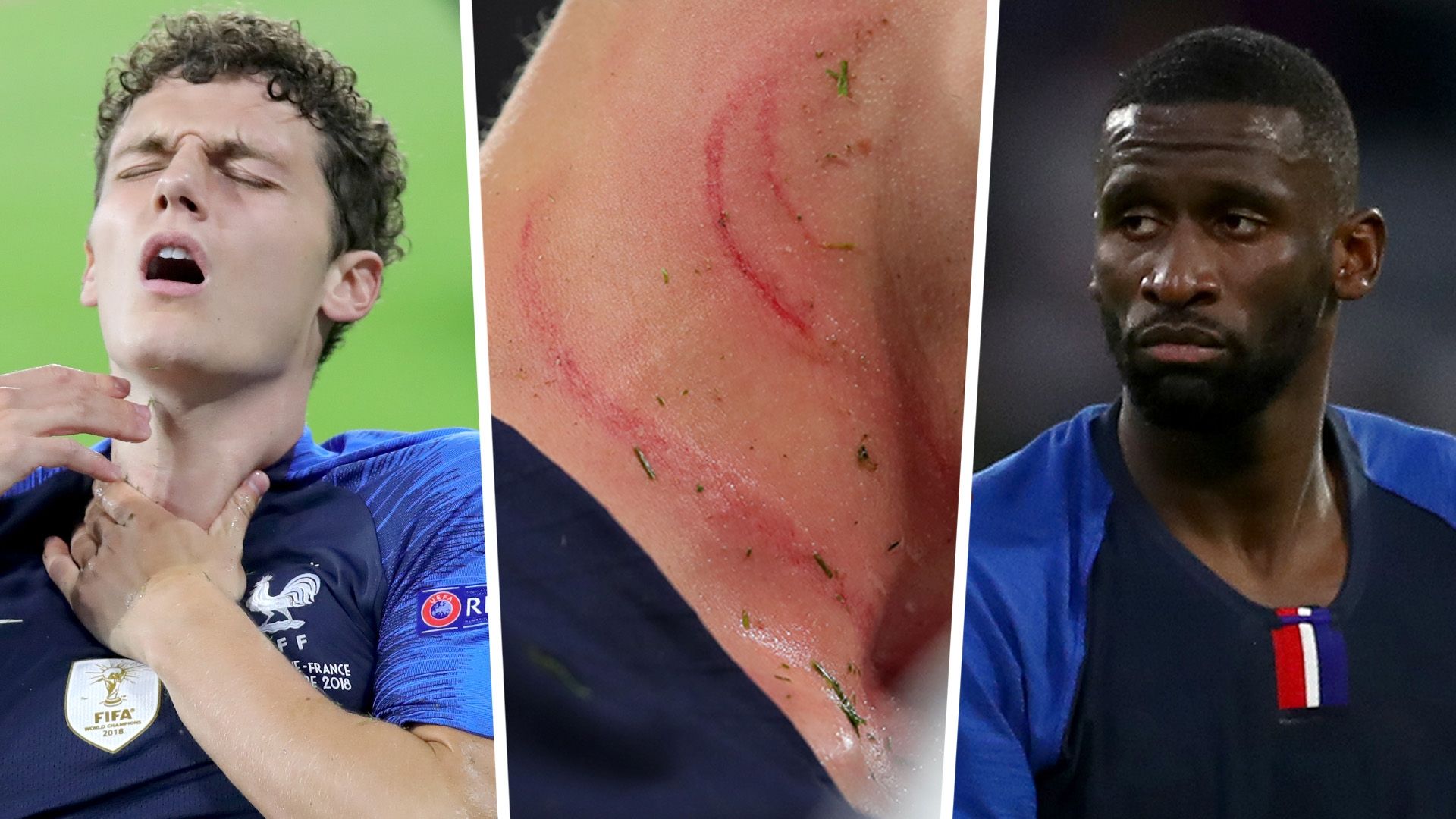 Benjamin Pavard Antonio Rudiger