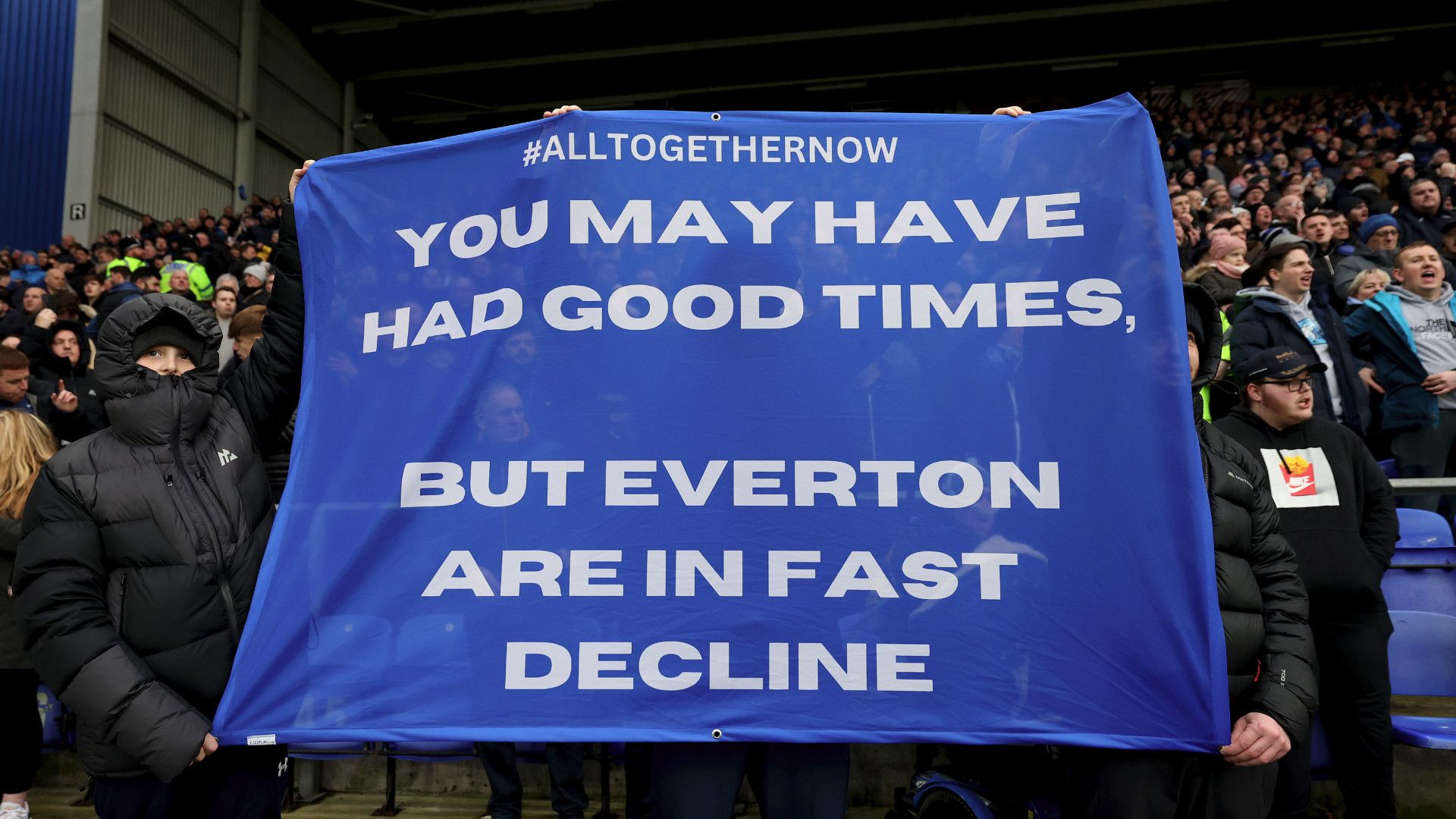 Everton fans