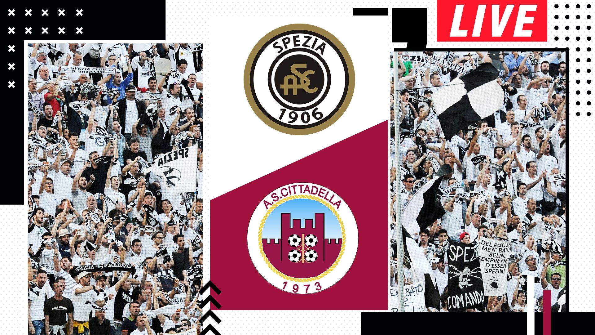 diretta Spezia-Cittadella