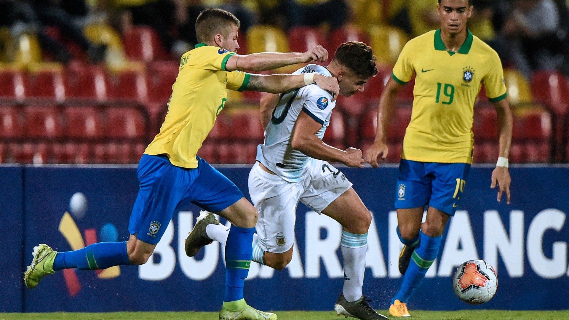 Argentina Brasil Preolimpico Sub 23 100220