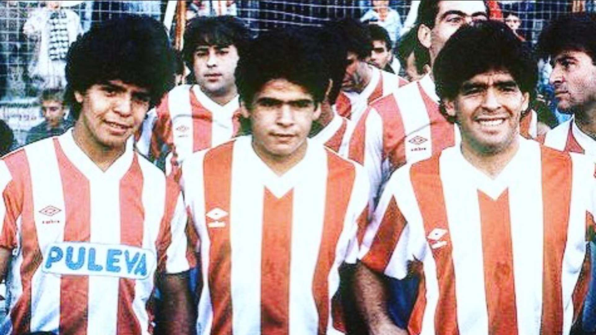 Maradona Brothers Diego Lalo Hugo Granada 1987