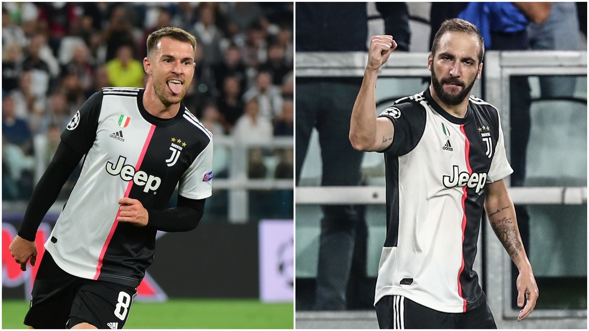 Aaron Ramsey Gonzalo Higuain Juventus
