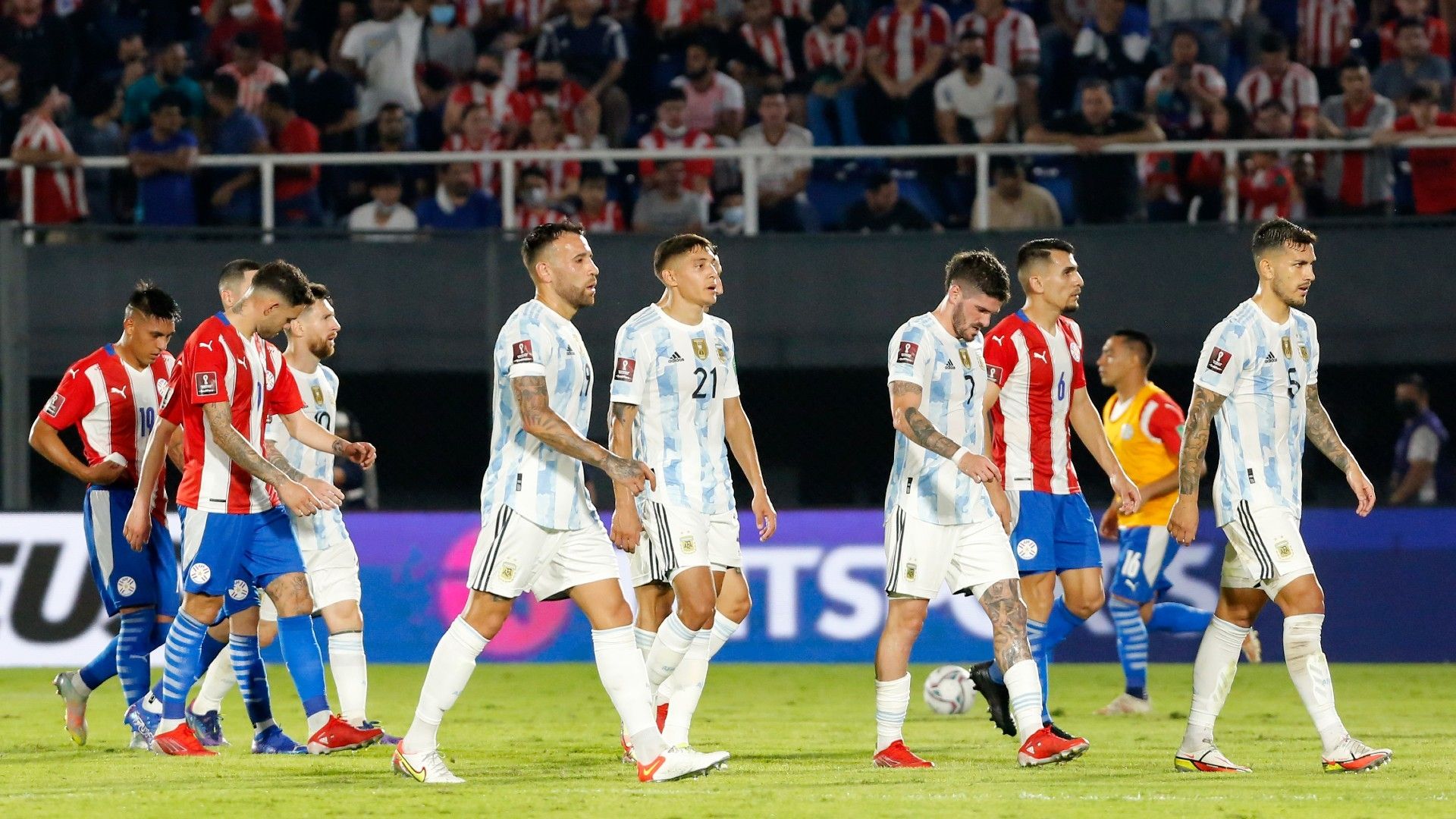 Paraguay Argentina Eliminatorias Sudamericanas 07102021