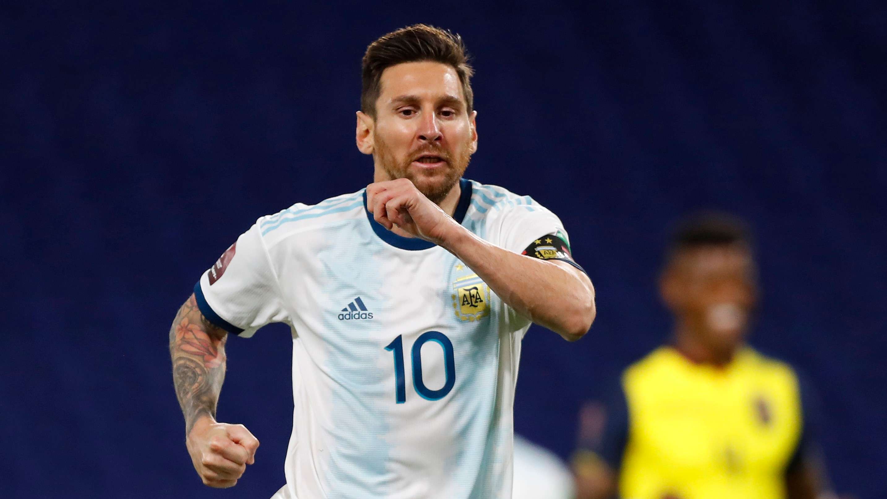 Messi Argentina Ecuador Fecha 1 Eliminatorias Sudamericanas 2022