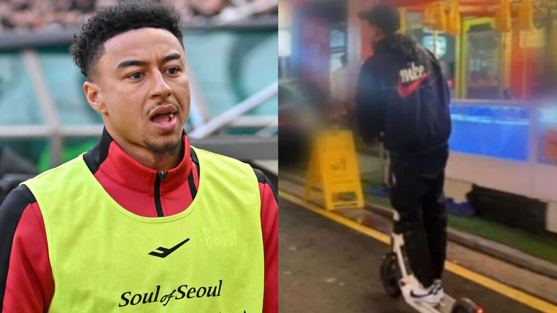 Jesse Lingard scooter