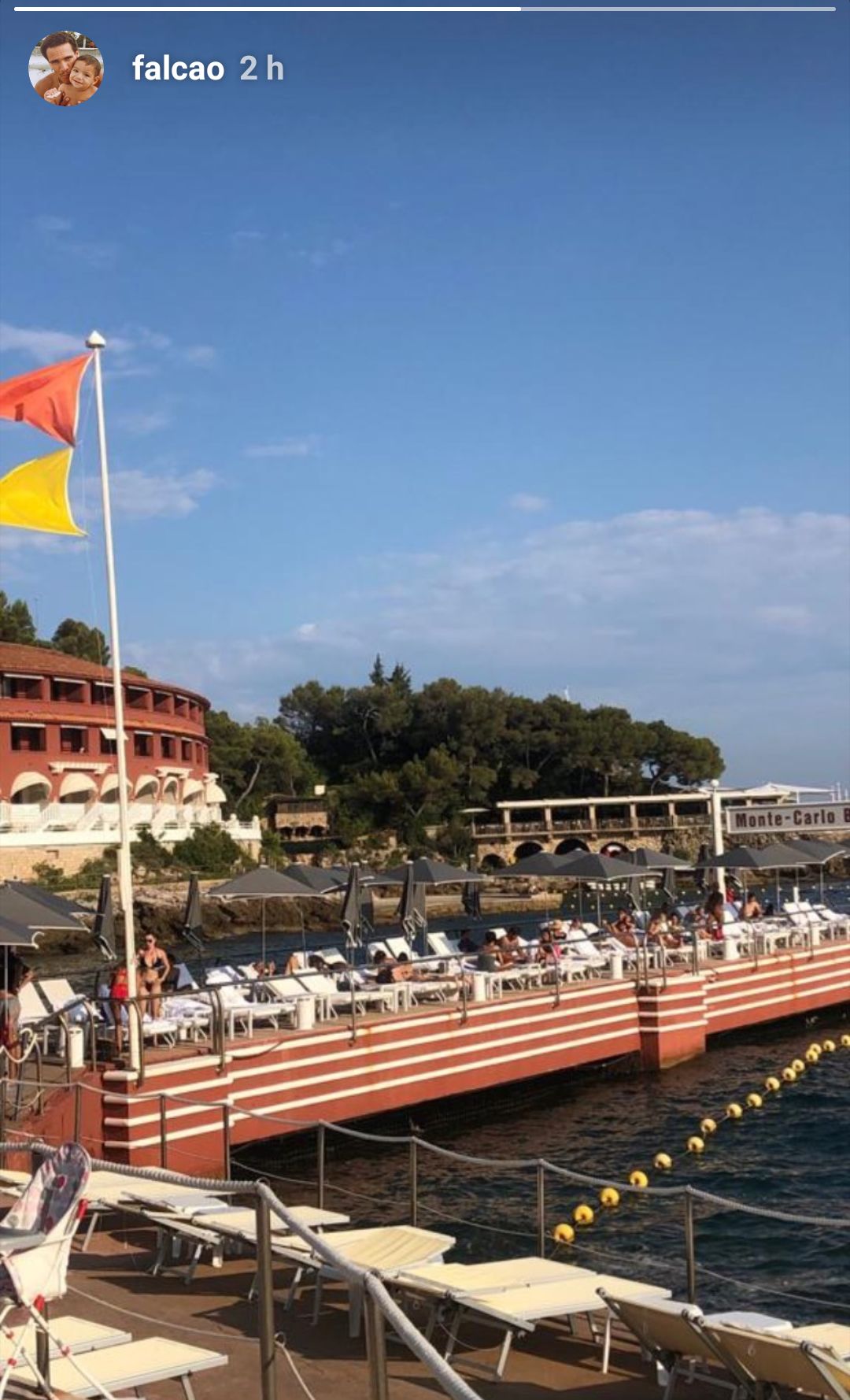 Radamel Falcao Historia Instagram Galatasaray