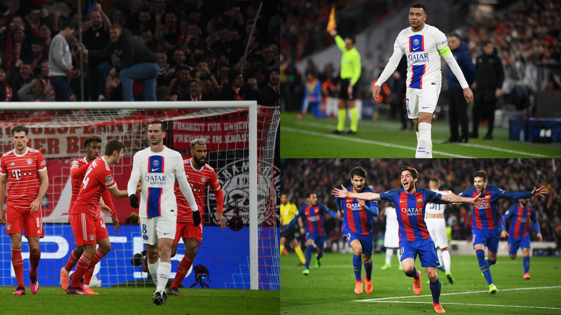 Bayern Munich Vs. PSG 08032023, Champions League, Barcelona GFX