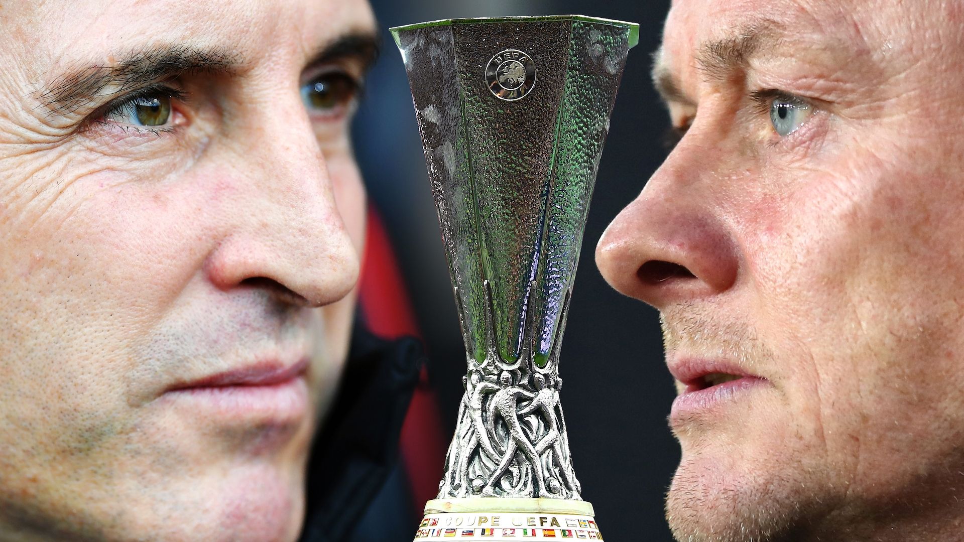 Unai Emery, Ole Gunnar Solskjaer Europa League Final