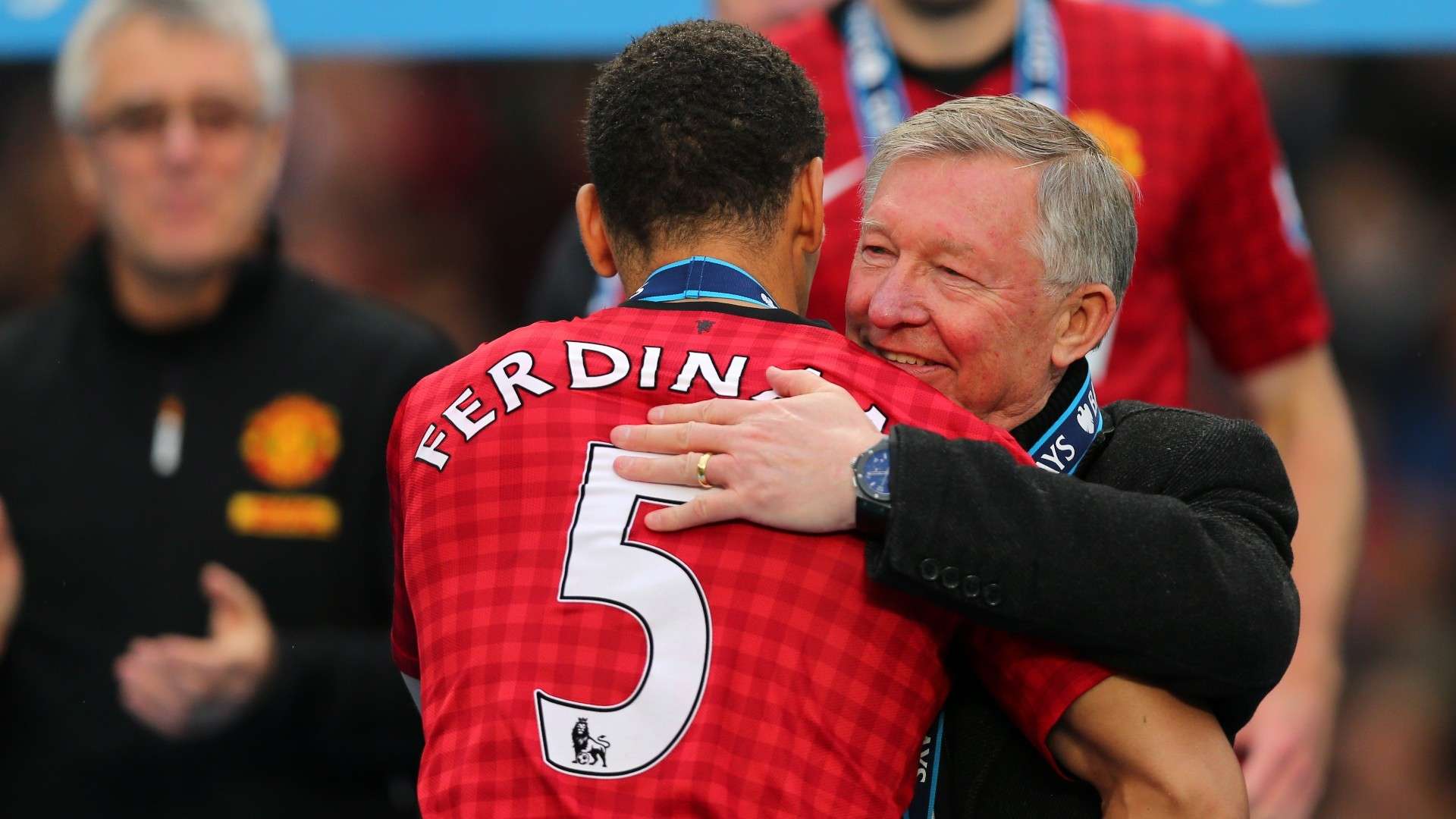 Rio Ferdinand Sir Alex Ferguson Manchester United