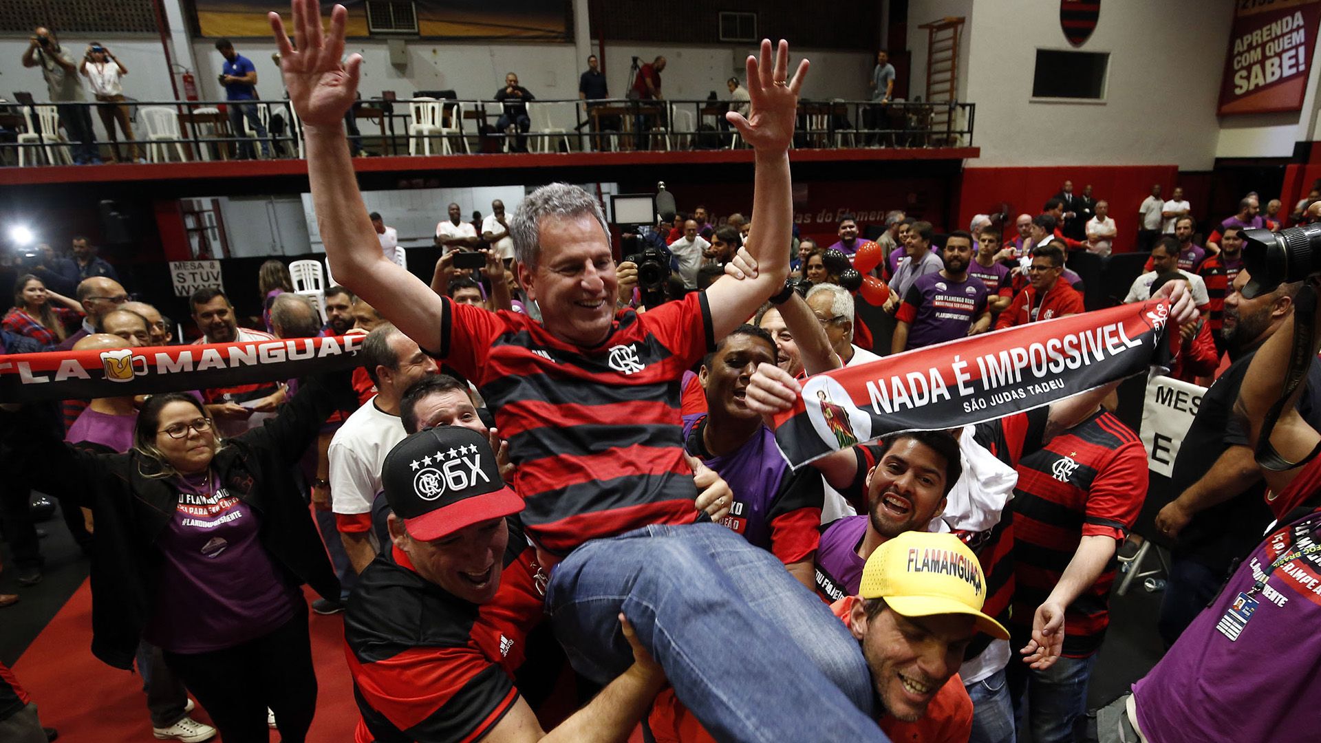 Rodolfo Landim presidente Flamengo eleições 2018