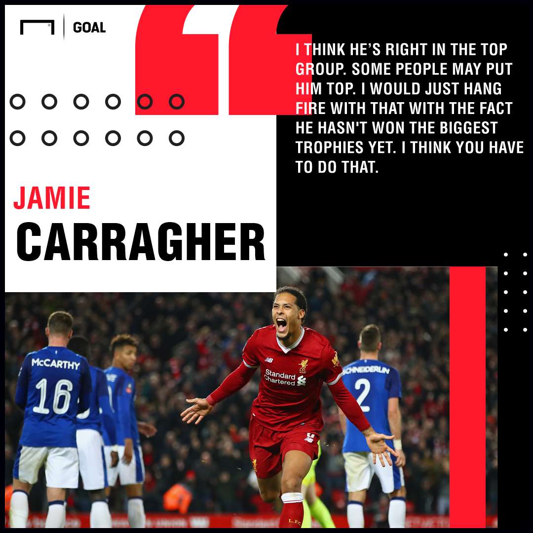 Jamie Carragher on Virgil van Dijk