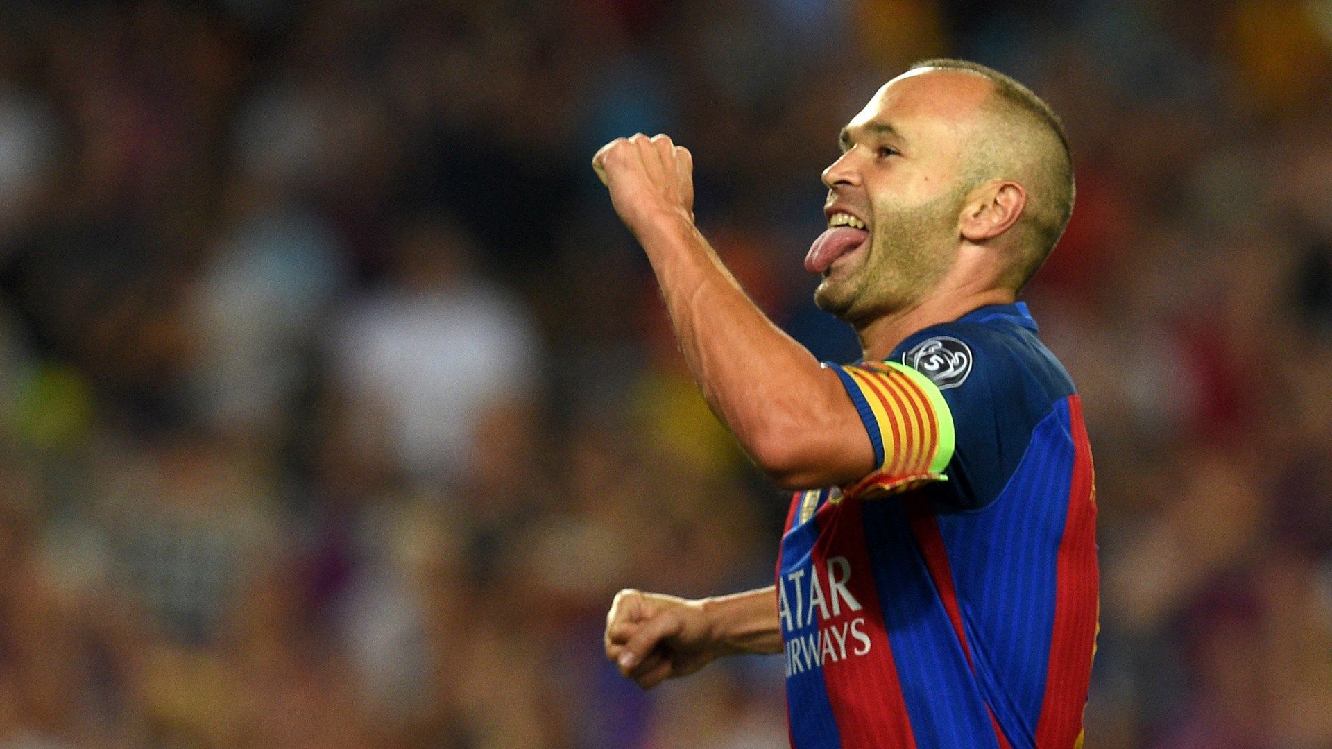 Andres Iniesta Barcelona 2016