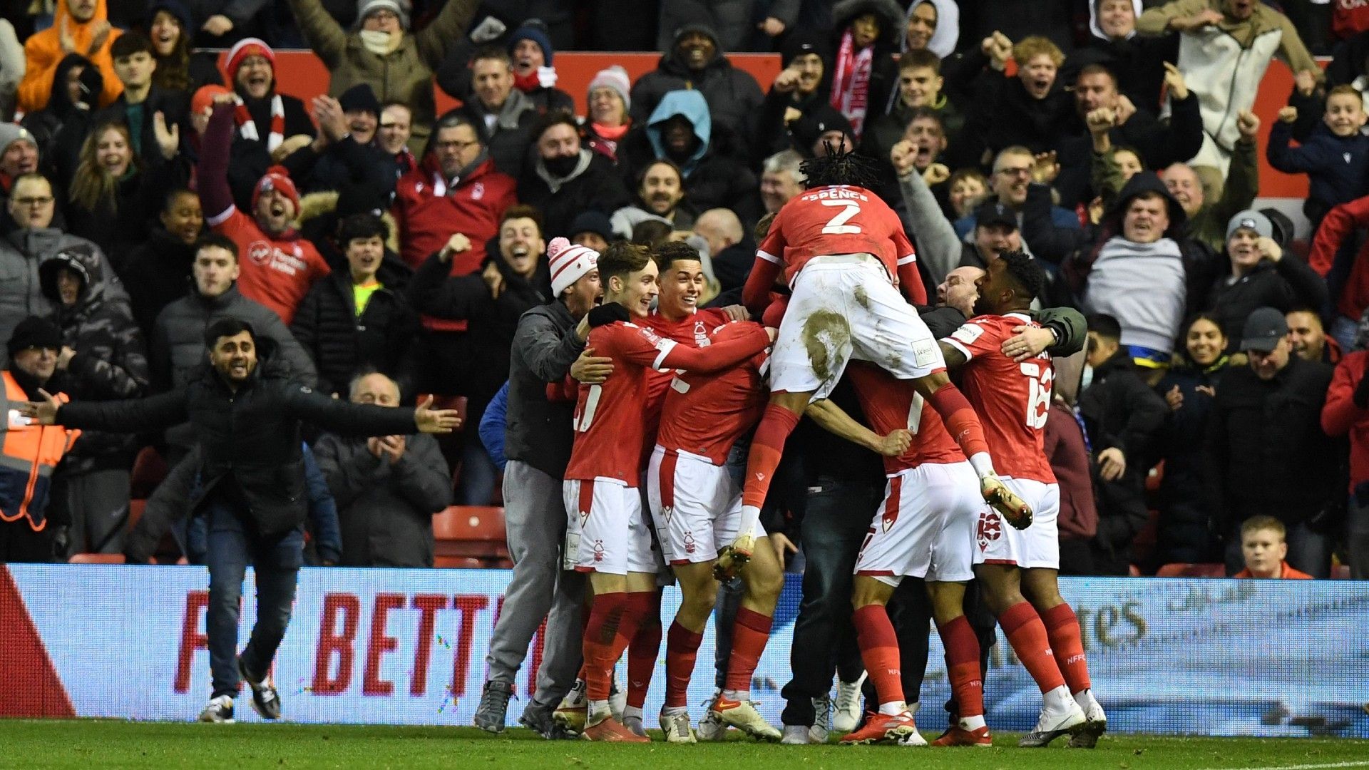 Nottingham Forest Arsenal FA Cup 2021-22