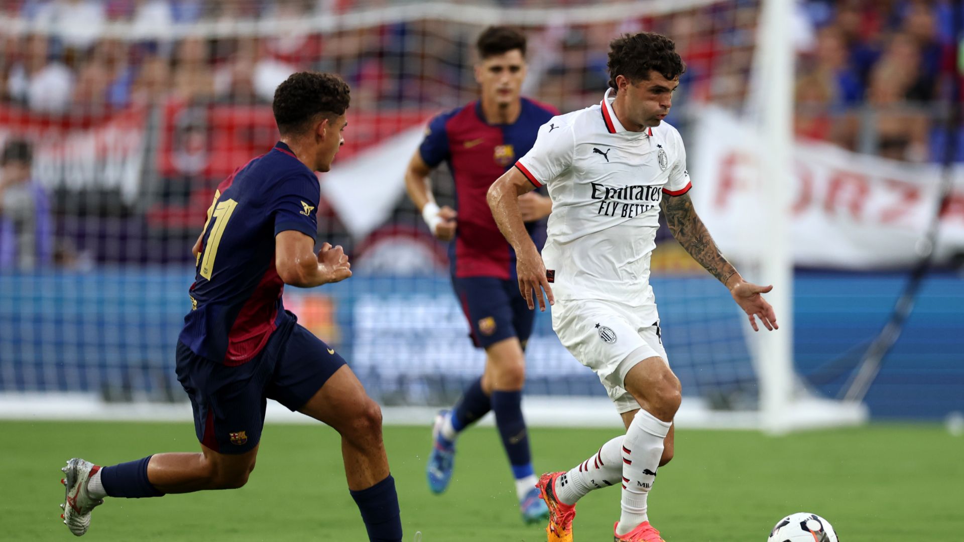 Christian Pulisic Milan 2024-25