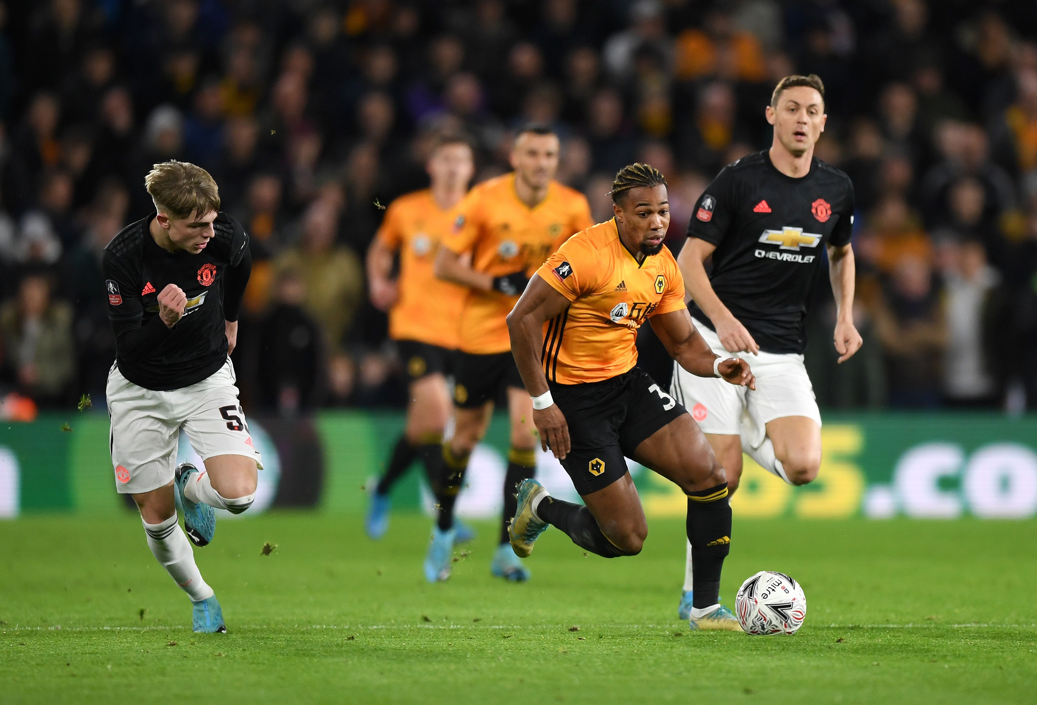 Brandon Williams and Adama Traore